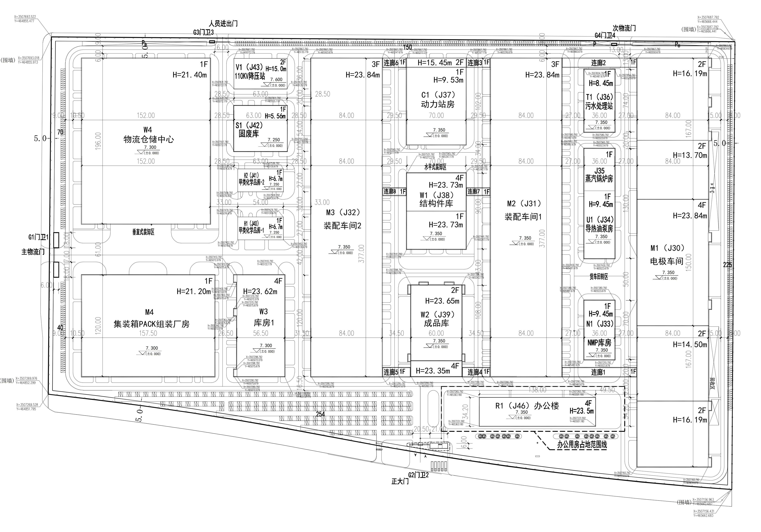 The green solution of large building metal perimeter protection helps build the new energy gigafactory(图3)